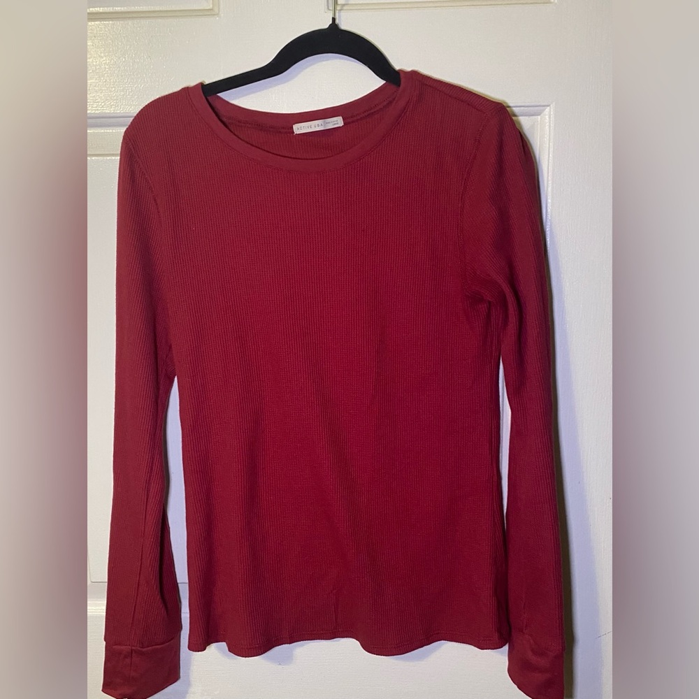 Active‎ USA Burgandy Thermal, L